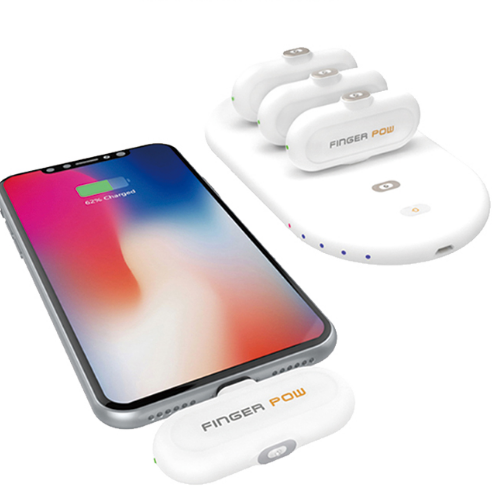 finger pow膠囊充電寶超薄磁吸小巧無線便攜移動(dòng)電源 禮品定制