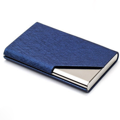 商務(wù)名片夾大容量時(shí)尚創(chuàng)意定制刻字金屬名片盒 展會(huì)禮品