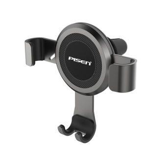 品勝車載手機支架了風口圓形重力車載支架 汽車禮品定制