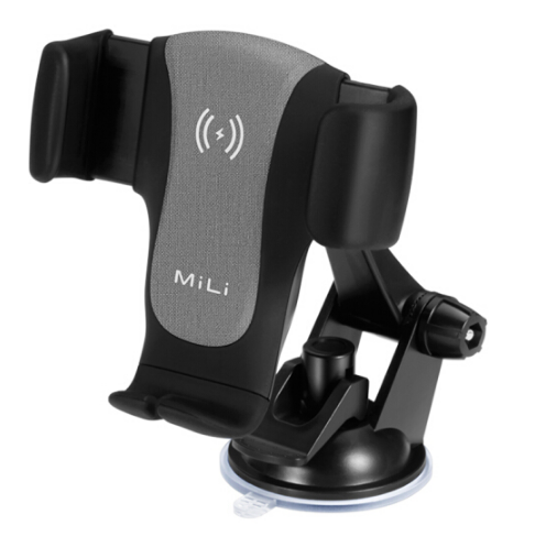 車載無線充手機支架無線快充通用出風口/吸盤兩用 商務禮品