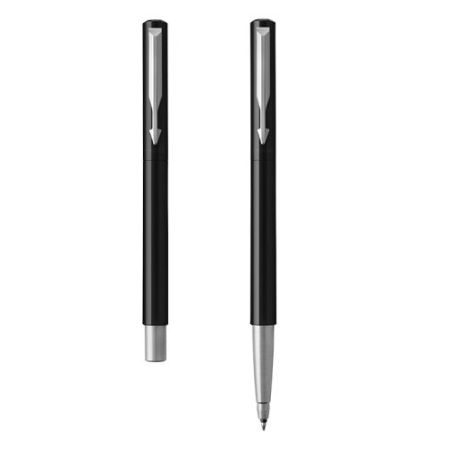 派克簽字筆威雅膠桿黑色寶珠筆定制logo送禮 商務(wù)禮品定制