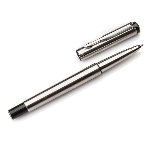 派克（PARKER）寶珠筆威雅系列 鋼桿白夾商務(wù)禮品定制