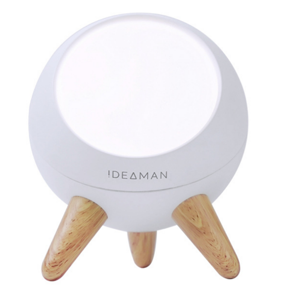 萌眼手控夜燈獨(dú)特的大眼造型內(nèi)置2600毫安鋰電池 禮品定制