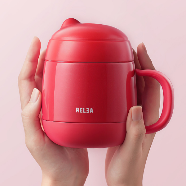 物生物保溫杯可愛超萌316不銹鋼茶水杯子辦公室杯  禮品定制