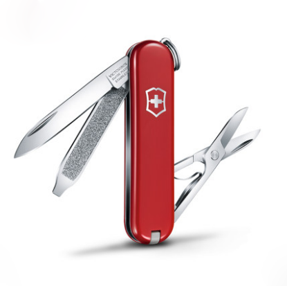 維氏瑞士軍刀典范58mm迷你隨身多功能折疊刀0.6223  商務禮品