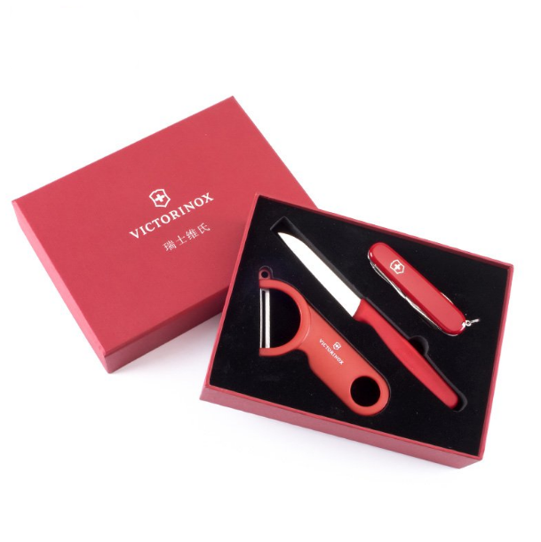 維氏瑞士軍刀水果刀削皮器軍刀三件套禮盒1.3603 活動(dòng)禮品定制