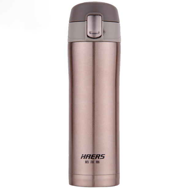 哈爾斯保溫杯彈跳車載304不銹鋼真空水杯定制 企業(yè)團(tuán)購(gòu)禮品