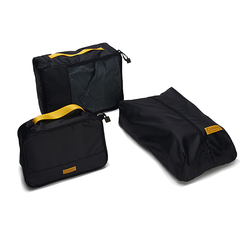 CHOOCI旅行收納包三件套梯形洗漱包衣物袋鞋袋 展會(huì)禮品定制