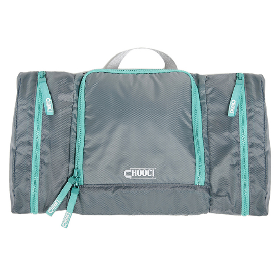 輕薄雙側(cè)袋平鋪洗漱包收納包大容量主袋分隔設(shè)計(jì)防水 禮品定制