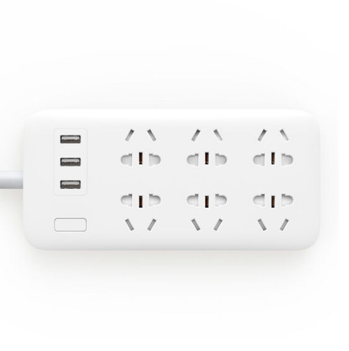 小米米家插線板6孔位基礎(chǔ)版usb多功能接線板插座 活動禮品定制