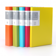 彩色資料冊(cè)20/30/40/頁(yè)透明插頁(yè)袋定制文件夾 禮品定制