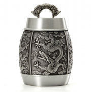 茶葉罐錫罐純錫器密封茶罐高檔 實(shí)用企業(yè)商務(wù) 禮品定制