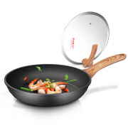 炊大皇JG28HY平底鍋不粘鍋28cm麥飯石色 通用 福利禮品