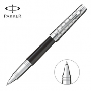 派克 首席 純黑麗雅白夾寶珠筆 送客戶禮品 商務贈送