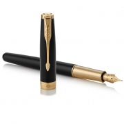 派克 2015卓爾純黑麗雅金夾墨水筆 鋼筆 展會(huì)禮品定制