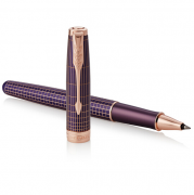 派克簽字筆 2015卓爾紫砂流年寶珠筆 活動禮品定制