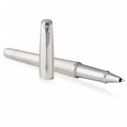 派克簽字筆 都市珍珠白格子紋寶珠筆 展會禮品定制