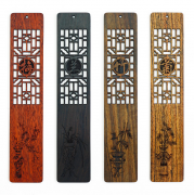 紅木書(shū)簽定制 創(chuàng)意中國(guó)風(fēng) 木質(zhì)工藝品 文創(chuàng)禮品定制