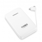 品勝 自帶線 迷你充電寶曲奇 移動電源 商務(wù)禮品定制